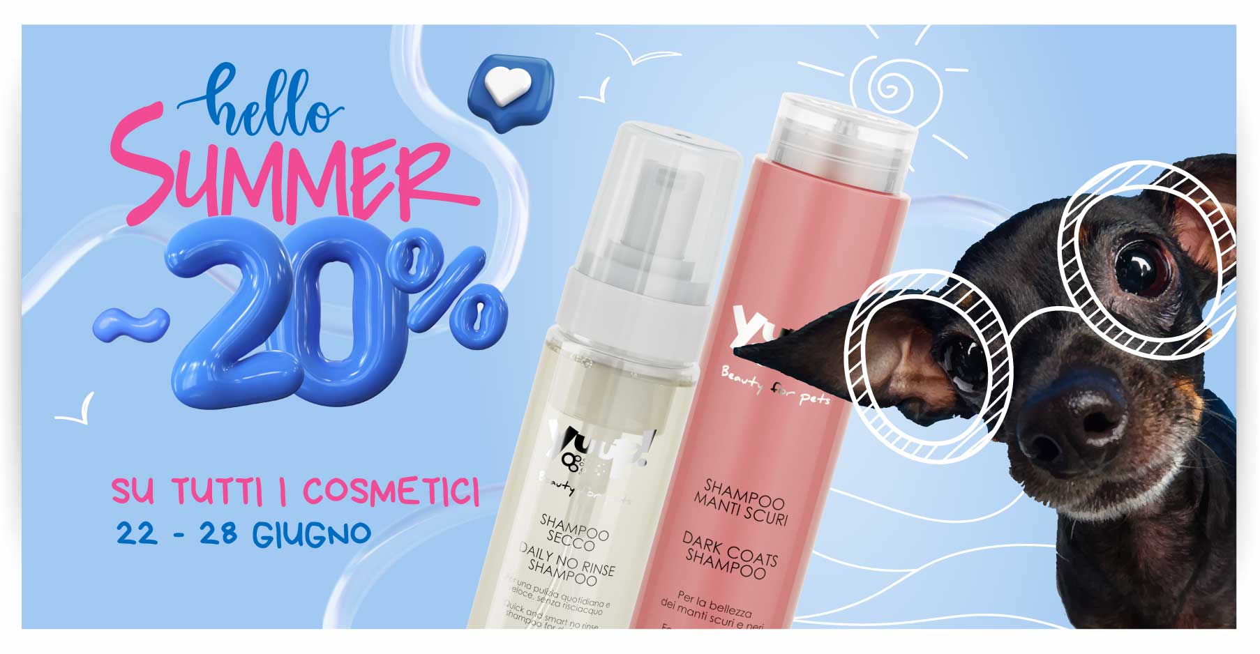 Promo Summer Days 20% di sconto sui cosmetici